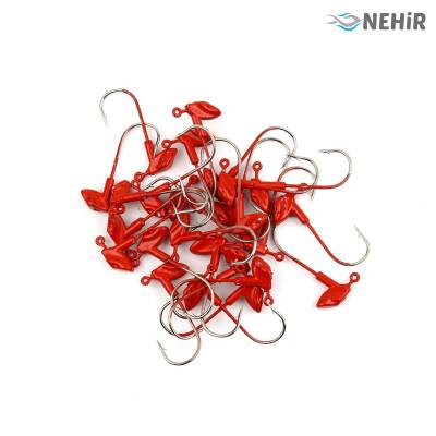 Karides Jighead Kırmızı 25P - 2