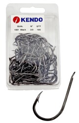 Kendo (1001) Chinu Black Nikel İğne 100 Adet - KENDO