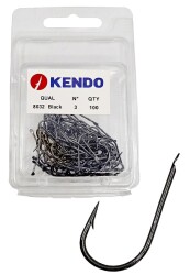 Kendo 8032 Black Nickle 3 100 Adet Olta İğnesi - KENDO