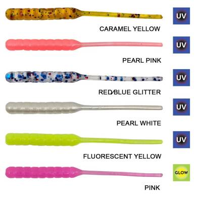 Kendo Arrow Worm Lrf Silikonu 5,5cm 12 Adet - 2