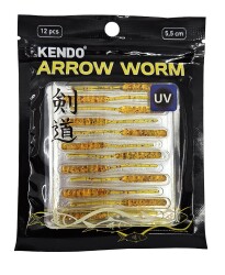 Kendo Arrow Worm Lrf Silikonu 5,5cm 12 Adet - 3