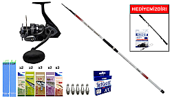 Kendo Atlantic Surf 4.20m 100-250gr&Okuma Wave Power WP-6000A1 Surf Seti - KENDO