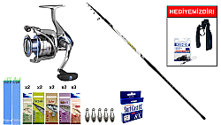 Kendo Azurro Surf 420cm 150 gr&Okuma Safina Pro SNP-6000 3+1 Surf Seti - KENDO