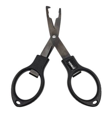 Kendo Braid Scissors w/Split Ring Opener Makas - 1
