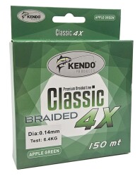 Kendo Classic 4X 150m Apple Green Örgü İp - KENDO