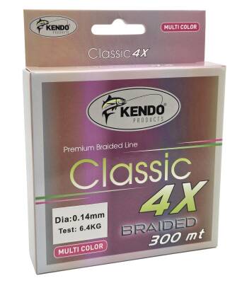 Kendo Classic 4X 300m Multicolor Örgü İp - 1