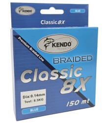 Kendo Classic 8X 150m Blue Örgü İp - KENDO