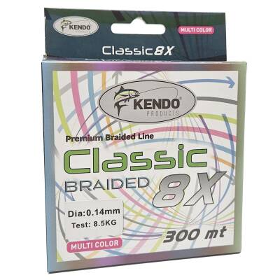 Kendo Classic 8X 300m Multicolor Örgü İp - 1