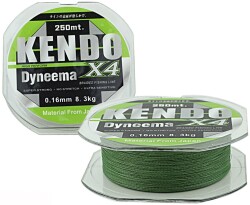 Kendo Dynema 4 Örgü 250Mt (Green) - KENDO