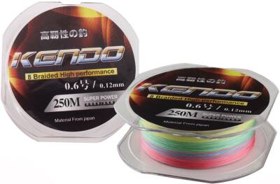 Kendo Dynema 8 Örgü 250Mt (Multıcolour) - 1