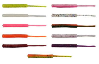 Kendo Fire Worm Lrf Silikonu 5cm 18 Adet - 1