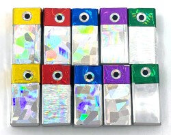 Kendo Gözlü Kare Mantar 10 Adet - 2