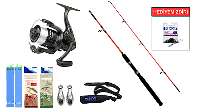 Kendo Holiday Boat 1.80m 100-250gr&Dam Nova 6000 FD 1BB Tekne Seti - 1