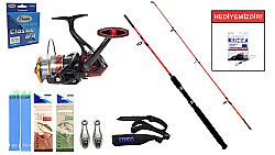 Kendo Holiday Boat 1.80m 100-250gr&Remixon Expert 6000 3BB Tekne Seti - KENDO