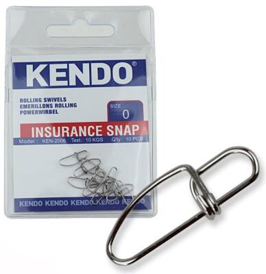 Kendo Insurance Snap 10 Adet (Rapala Klips) - 1