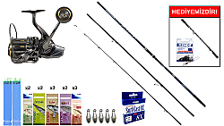 Kendo Kenshi Surf 4.20cm 120-260gr&Ryuji Momentum 10000 Silver UV 11+1BB Surf Seti - KENDO