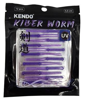 Kendo Killer Worm Lrf Silikonu 5,5cm 12 Adet - 3