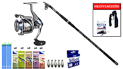 Kendo Legend 3.90m 80-180gr&Okuma Safina Pro SNP-6000 3+1 bb Surf Seti - KENDO