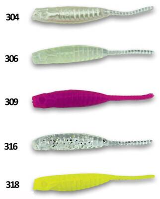 Kendo Mebaru&Worm Oboro Long 40mm 7 Adet - 2