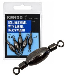 Kendo Rolling swivel with barrel brass weight 5 Adet ( Ağırlıklı Fırdöndü) - KENDO