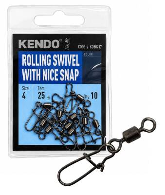 Kendo Rolling Swivel With Nice Snap - 1