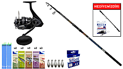 Kendo Spider Surf 3.60m 50-150gr&Okuma Wave Power WP-6000A1 Surf Seti - KENDO