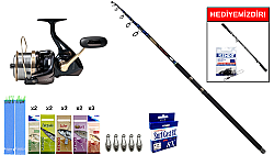 Kendo Tournament 3.50m 100-200gr&Remixon Venom 8000 5+1B Surf Seti - KENDO