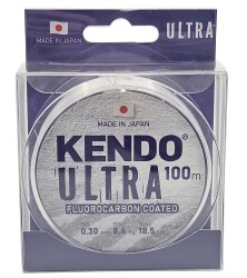 Kendo Ultra Fluorocarbon Coated 100m White Misina - KENDO