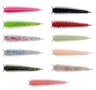 Kendo Zombie Worm Lrf Silikonu 4cm 8 Adet - 1