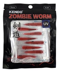 Kendo Zombie Worm Lrf Silikonu 4cm 8 Adet - 3