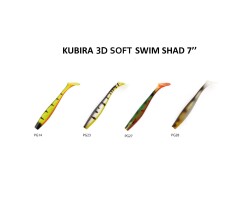 KUBIRA 3D SOFT SWIM SHAD 7 - 7