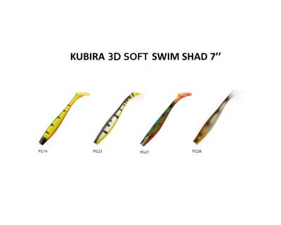 KUBIRA 3D SOFT SWIM SHAD 7 - 7