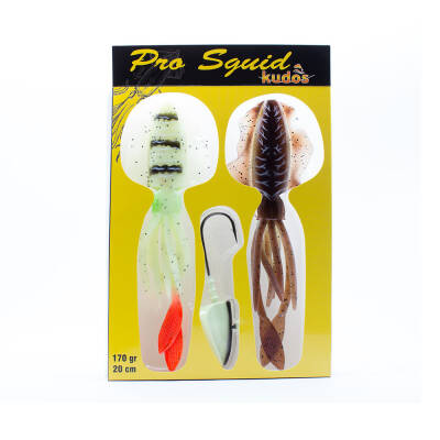 Kudos Pro Squid 20 cm (2 Adet) 170 gr Lumo Jighead - 2