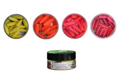 LARVA WORM, 3 CM,15P - 2