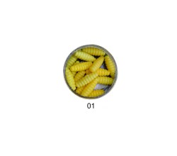 LARVA WORM, 3 CM,15P - 9