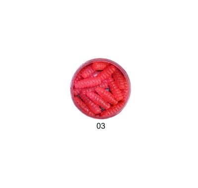 LARVA WORM, 3 CM,15P - 8