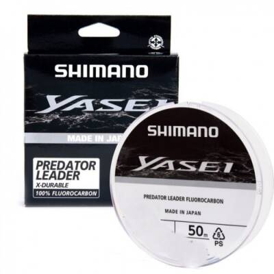 Line Yasei Fluoro Leader 50m 0.22mm 3.59kg Grey - 1