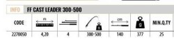 Lineaeffe 2270050 Cast Leader 420cm Tele Surf Kamış UP TO 300-500gr Atar - 3