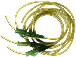 Lineaeffe Antı Tangle Lead Clıp Olıv/Brown 3Pcs - Lineaeffe