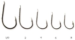 Lineaeffe Lf 410 Bln İğne Black Nıckel olta iğnesi - Lineaeffe