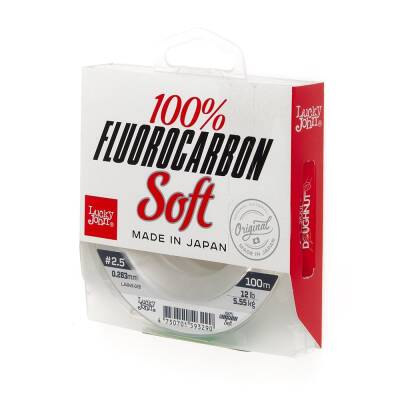 Lucky John Fluorocarbon Soft 100m Şeffaf - 1