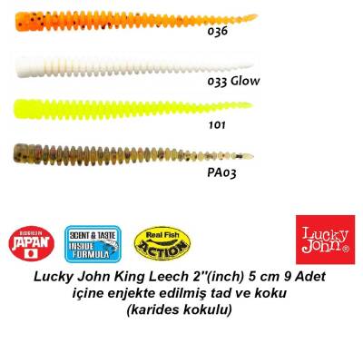 Lucky John King Leech 2 (5 cm) 9 Adet - 3