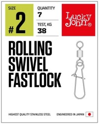 Lucky John Klips 5101 Rolling Fastlock - LUCKY JOHN