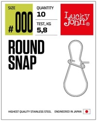 Lucky John Klips 5113 Round Snap - LUCKY JOHN