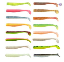 Lucky John Long John 3.1'' (7.87 cm) 8P Silikon Yem - 2