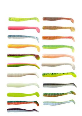 Lucky John Long John 3.1 (7.87 cm) 8P Silikon Yem - 22
