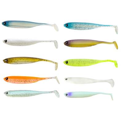Lucky John Makora 3D Shad Tail 4'' (10.16 cm) 6P Silikon Yem - 2