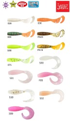 Lucky John Micro Grub 1 (2.5 cm) Silikon Yem 15P - 13