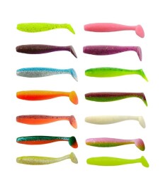 Lucky John Minnow 2.2 (5.59 cm) 10P Silikon Yem - 185