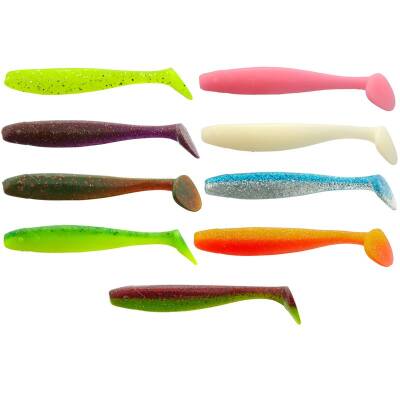 Lucky John Minnow 4.4 (11.18 cm) 5P Silikon Yem - 11